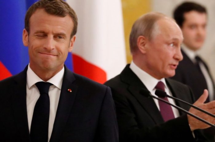 Ukraine-Russia live news: Macron slammed over Putin call leak