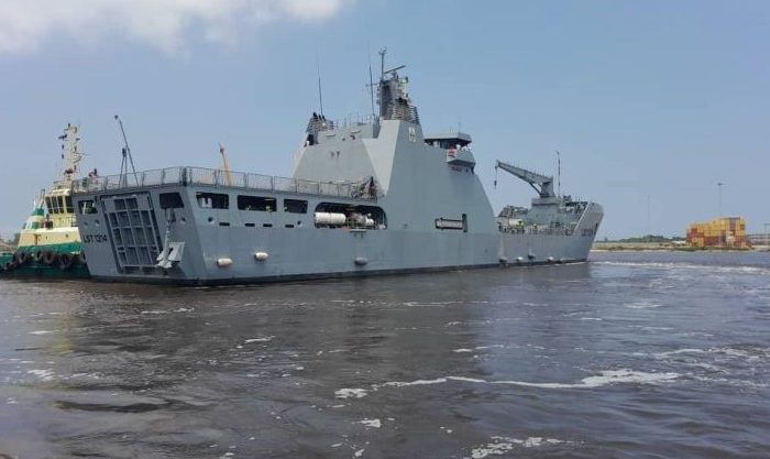 Nigeria ships hardware, contingent to Guinea Bissau on peace-keeping