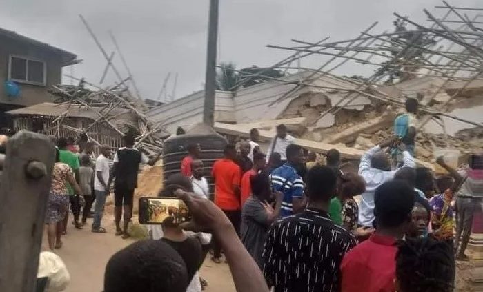 Building collapses in Uyo, many believed trapped