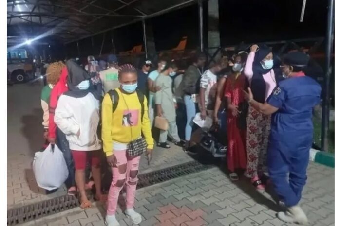 Hundreds of Nigerians stranded in Dubai return home