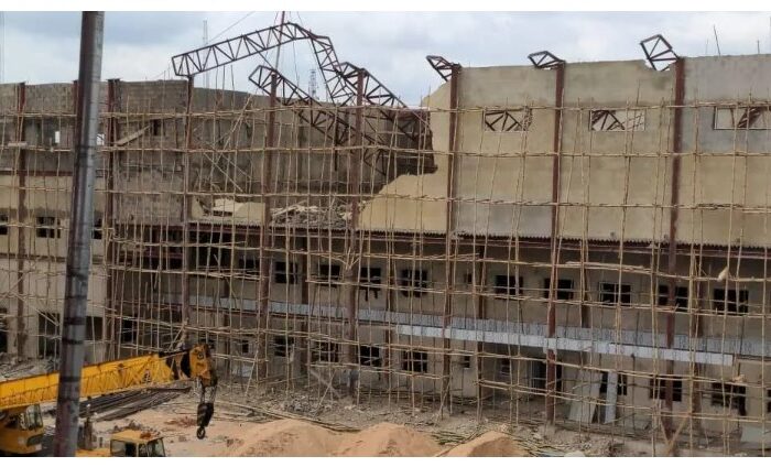 Asaba township stadium collapses